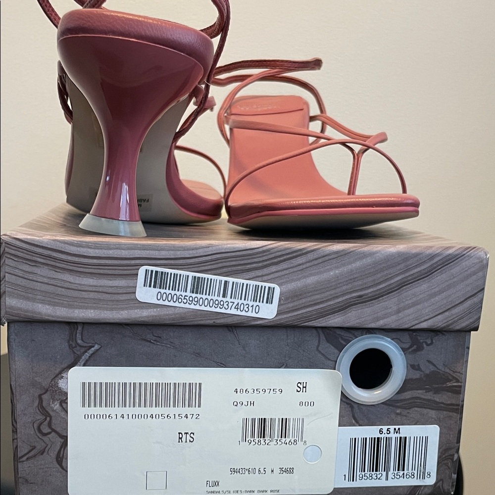 Jeffrey Campbell Dark Rose Strappy Heels NWT - Picture 5 of 5